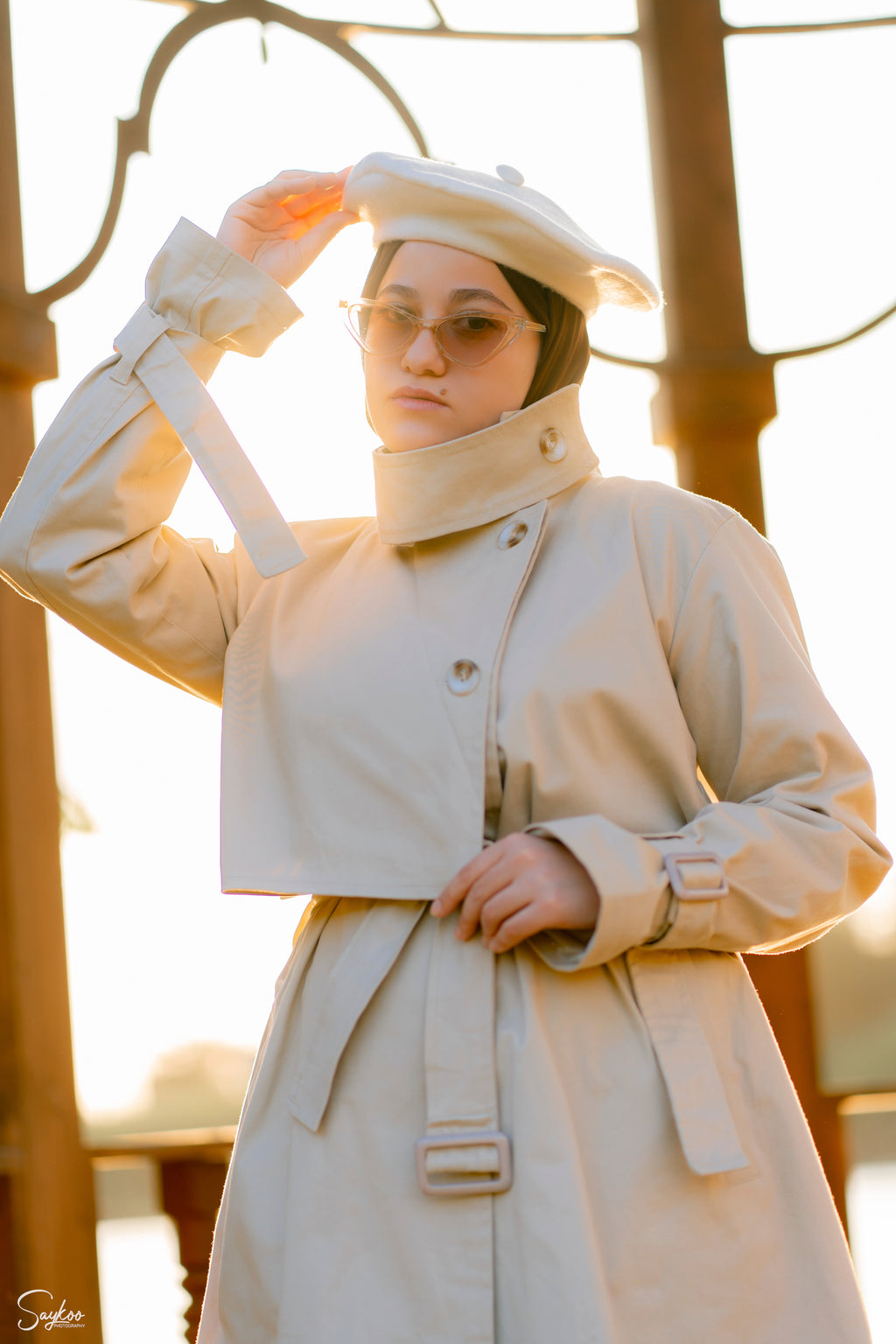 Azal Trench Coat